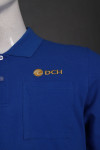 P1023 Long Sleeve Polo Shirt  Template