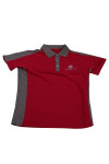 P1034 Polo Red Shirt Singapore Uniform Design