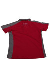 P1034 Polo Red Shirt Singapore Uniform Design