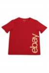 T948 Red Color T Shirt Singapore Customization