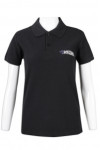 P1093 Women Printing Polo Shirt Uniform