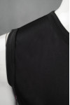 VT187 Design Contrast Color Vest T-shirt  Waist Pattern Dragon Boat Shirt  Black Tank Top