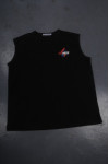 VT205 A Iarge Number Of Customized Sports Vest T-shirts Black Singapore Tank Top