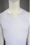 VT211 Order White Men's Running Vest I-Shaped Singapore Tank Top 