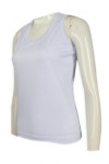 VT212 Custom-Made White Women's Slim Vest T-Shirt Singapore Tank Top