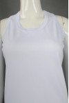 VT212 Custom-Made White Women's Slim Vest T-Shirt Singapore Tank Top