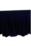 TBC043 Singapore  Plain Dark Blue Tablecloth