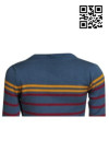 JUM032 Sweater Dress For Women Stripes Pattern SG