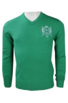 JUM039 Green Sweater For Men Singapore 