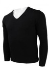 JUM041 Black Knit Sweater For Men Singapore 