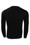 JUM041 Black Knit Sweater For Men Singapore 