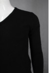 JUM041 Black Knit Sweater For Men Singapore 