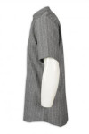 R280 Tailor-made Grey Striped Shirt SG Design