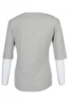 T979 Grey T-Shirt Women Singapore Mockup 