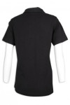 P1158 Black Polo-Shirt Logo Print Custom order