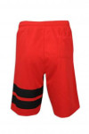 U341 Red Boxer Sport Short Pants