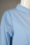 NU057 Tailor-made Nurse Uniform Custom Design Nurse Suit Long Sleeved Top and Pants