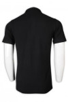 P1171 Making Short Sleeve Black Polo Shirt