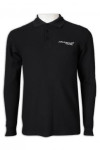 P1187 Design Men's Long Sleeve Polo Shirt