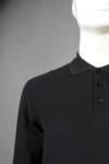 P1187 Design Men's Long Sleeve Polo Shirt