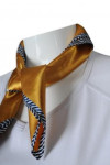 SF044 Custom-made fashion silk scarf smooth
