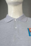 P1199 Order Polo shirt gray short sleeve 