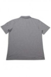 P1199 Order Polo shirt gray short sleeve 