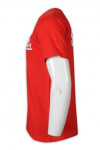 T990 To sample custom order T-shirt red 