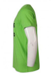 T993  order T-shirt green printed T-shirt