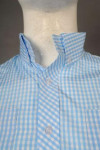R301 custom made men's shirt mesh pattern
