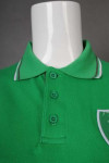 P1202 polo-shirt collared collated cuff