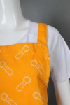 AP156 Personalised Catering Uniform Full Length Apron with Custom Pocket Design & Print