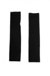 IS018 Customised Logo and Name Arm Sleeves 100% Polyester Sleeve in Black White