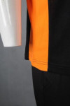 P1223 custom Polo shirt color sleeve zipper lapel 