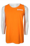 VT232 Manufacturing Vest T-shirts Orange Round Neck Logistics Company Tank Top