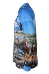 T996 Tailor-made Sublimation Long Sleeve Full Body Printed Horse Racing Shirt 