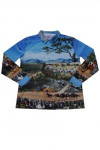 T996 Tailor-made Sublimation Long Sleeve Full Body Printed Horse Racing Shirt 