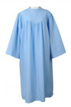 CHR019 Custom-made Blue Hymn Robe Choir Cassock Choir Robes and Stoles