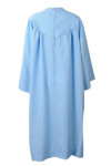 CHR019 Custom-made Blue Hymn Robe Choir Cassock Choir Robes and Stoles