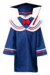 SKDA022 Manufacturing Collar Graduation Gown Preschool Graduation Outfit with Hat