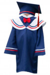 SKDA022 Manufacturing Collar Graduation Gown Preschool Graduation Outfit with Hat