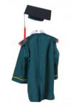 SKDA026 Makes Green Graduation Gown Kids Graduation Outfit