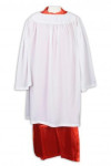 SKPT052 Custom-made Red Choir Cassock Choir Robes and Stoles Sacrificial Robes