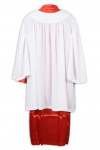 SKPT052 Custom-made Red Choir Cassock Choir Robes and Stoles Sacrificial Robes