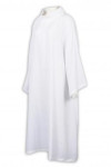 SKPT053 Choir Robes and Stoles White Hymns Choir Cassock 