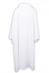 SKPT053 Choir Robes and Stoles White Hymns Choir Cassock 