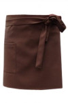 SKAP049 Deliver to Canberra Customised Half Waist Hospitality Short Apron with Pockets