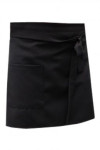 SKAP049 Deliver to Canberra Customised Half Waist Hospitality Short Apron with Pockets