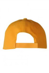 SKBC008 Custom-made Yellow Six Panel Baseball Caps Topi Cap