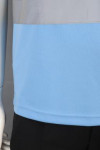 IG-BD-CN-089 OEM Short-sleeved Industrial Uniform Light Sky Blue Hi Vis Workwear Uniform